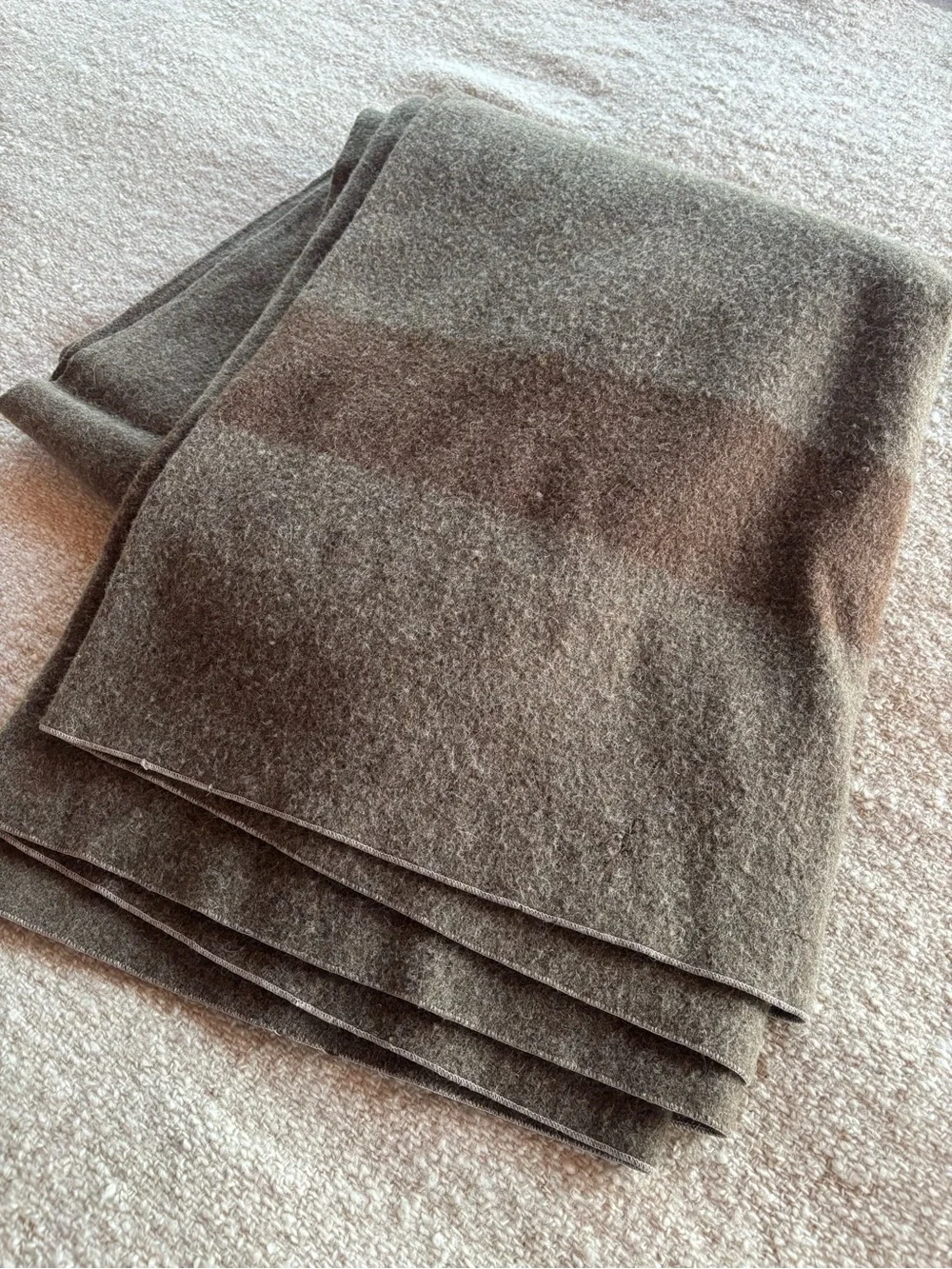 Antique Wool Military Blanket